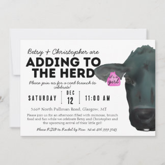 Carte Ajout à la horde !  Ferme d'élevage de vaches Baby