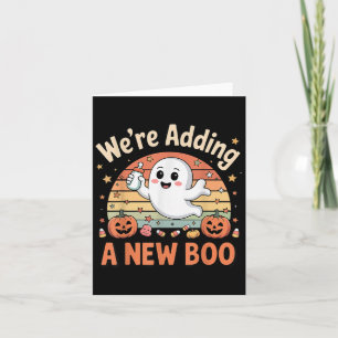 Carte Ajout D'Un Nouveau Fantôme Halloween Pregnant Ann