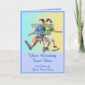 Carte Ajouter 3 photos pour grand-mère, poème de adolesc (Devant)