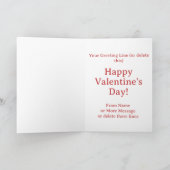 Carte Ajouter des noms, La Séquelle - Valentines Day (Intérieur)