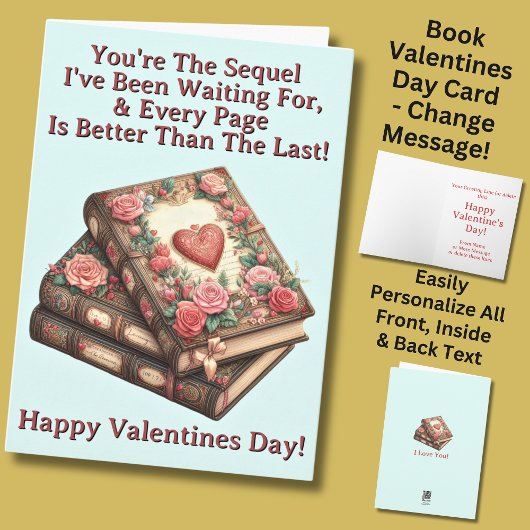 Carte Ajouter des noms, La Séquelle - Valentines Day