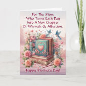 Carte Ajouter Des Noms, Pour La Mère Qui Se Transforme C (Devant)