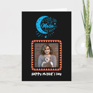 Carte Ajouter la photo de maman - Fête des mères de la c