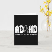 Carte Ajouter L'Autoroute À... Regarde, Un Écureuil. Adh (Fleur jaune)