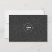 Carte Ajouter un certificat cadeau commercial modifiable (Dos)