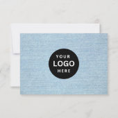 Carte Ajouter un certificat cadeau commercial modifiable (Dos)