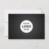 Carte Ajouter un certificat cadeau commercial modifiable (Dos)