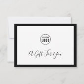 Carte Ajouter un logo Modifier la couleur de la bordure  (Devant)