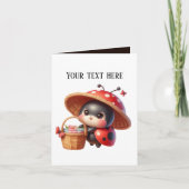 Carte Ajouter un message aux amateurs de coccinelle (Devant)