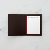 Carte Ajouter un message aux amateurs de coccinelle (Intérieur)