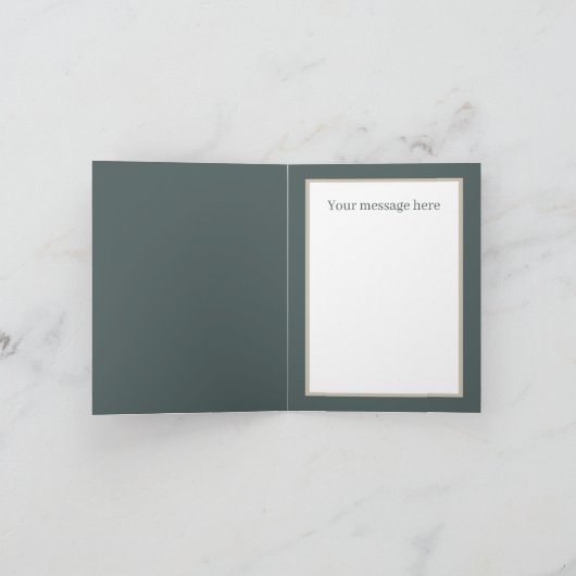 Carte Ajouter un message aux amateurs de couture (Intérieur)