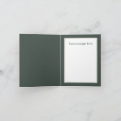 Carte Ajouter un message aux amateurs de couture (Intérieur)