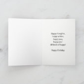 Carte Ajouter Un Nom Anniversaire Chien De Chien De Chie (Intérieur)