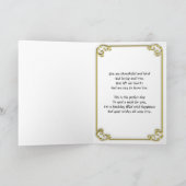 Carte Ajouter une photo, 15e anniversaire avec gâteau et (Intérieur)