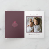 Carte Ajouter votre photo | Joyeux Noël (Intérieur)