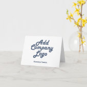 Carte Ajouter votre photo professionnelle personnalisée  (Fleur jaune)