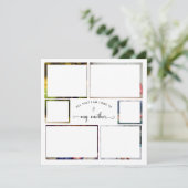 Carte Ajouter votre propre photo Collage Mère Meilleure  (Debout devant)