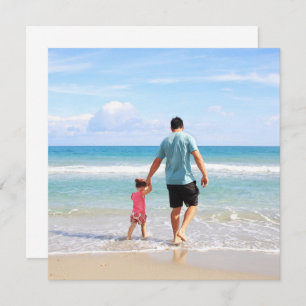 Carte Ajouter votre propre photo et/ou texte