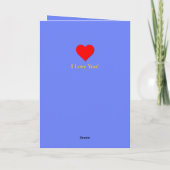 Carte Ajoutez 2 photos, Vous êtes mon soleil à la Saint- (Dos)