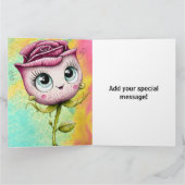 Carte *Ajoutez votre message spécial * (Intérieur)