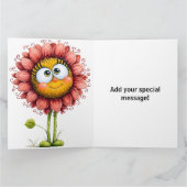 Carte Ajoutez votre message spécial  (Intérieur)