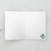 Carte Ajoutez Votre Propre Message, Une Cute Arrosage Pe (Intérieur)