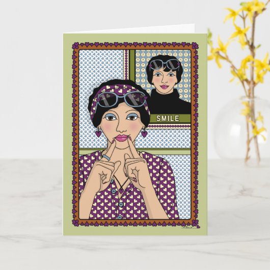 Carte Ajustement d'attitude_A_Salutation (Fleur jaune)