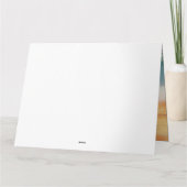 Carte Akita Beach Surf Peinture (Dos)