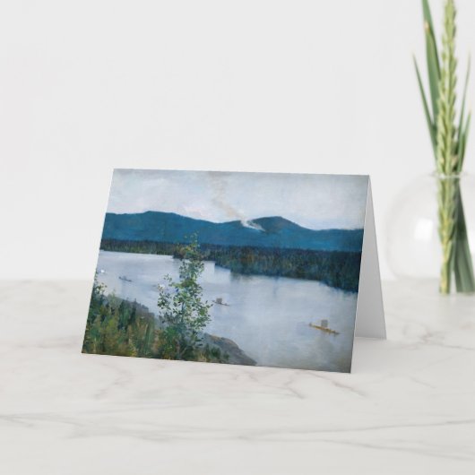 Carte Akseli Gallen-Kallela - Vuokatti (Devant)