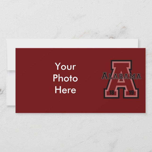 Carte Alabama 'A' Rouge (Devant)