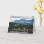 Carte Alaska Floatplane Paysage Photo Sympathie (Fleur jaune)