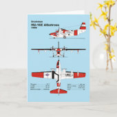 Carte Albatros Grumman HU-16 (Fleur jaune)