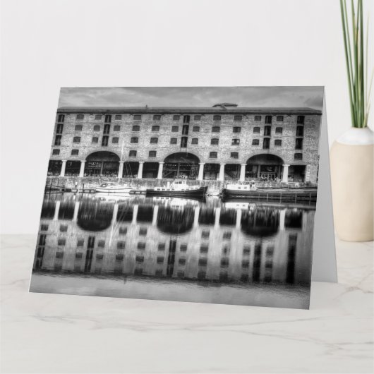 Carte Albert Dock Liverpool (Devant)
