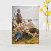 Carte Albert Edelfeel - Constructeurs de navires (Fleur jaune)