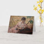 Carte Albert Edelfeel - La Parisienne de lecture (Fleur jaune)