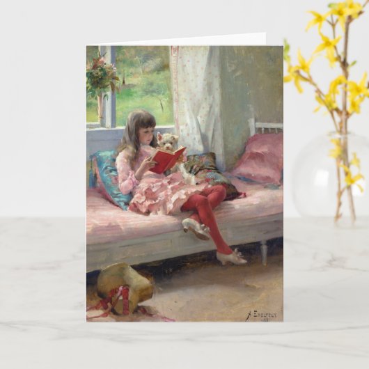 Carte Albert Edelfeel - Les bons amis (Fleur jaune)