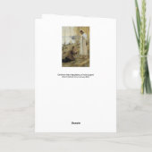 Carte Albert Edelfeue - Christ et Mary Magdalene (Dos)