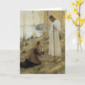 Carte Albert Edelfeue - Christ et Mary Magdalene (Fleur jaune)