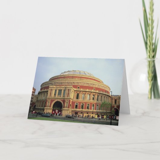 Carte Albert royal Hall, Londres, Angleterre, R-U (Devant)