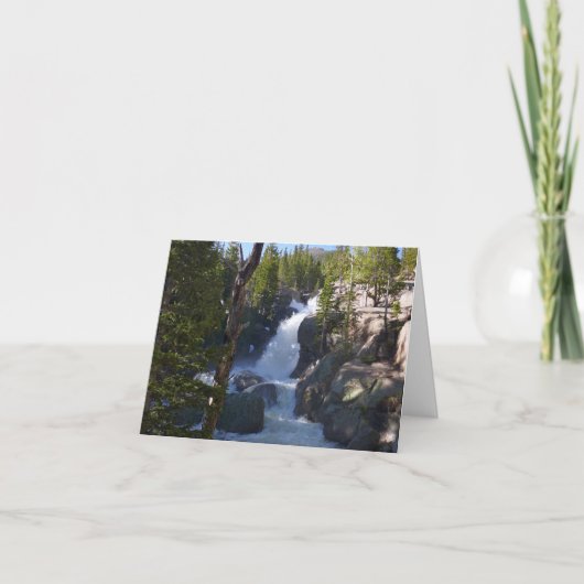 Carte Alberta Falls I (Devant)
