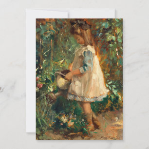 Carte Albertine dans le jardin   Albert Roelofs