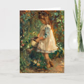 Carte Albertine dans le jardin | Albert Roelofs (Devant)