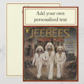 Carte Album Jeebees : une parodie (Devant / Derrière)