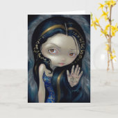 Carte "Alchemical Angel V" Greeting Card (Fleur jaune)