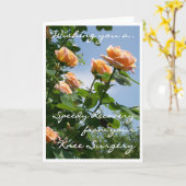 Carte "Alchimiste" Rose Get Well (Chirurgie du gen (Fleur jaune)