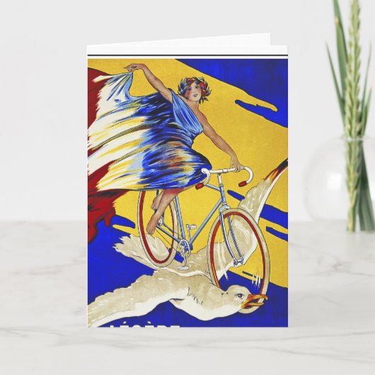Carte Alcyon Cycles - Vintage Bicycle Art (Devant)