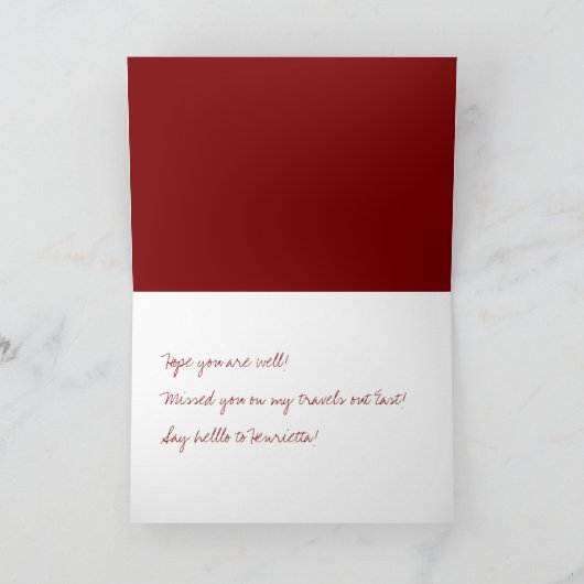 Carte Alex Card (Intérieur)