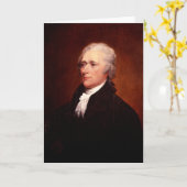 Carte Alexander Hamilton (Fleur jaune)