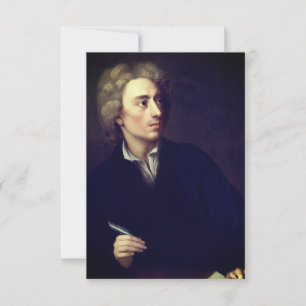 Carte Alexander Pope (portrait de Michael Dahl, c. 1727)