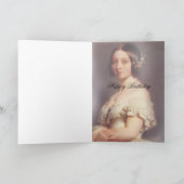 Carte Alexandrina Victoria Joyeux anniversaire (Intérieur)